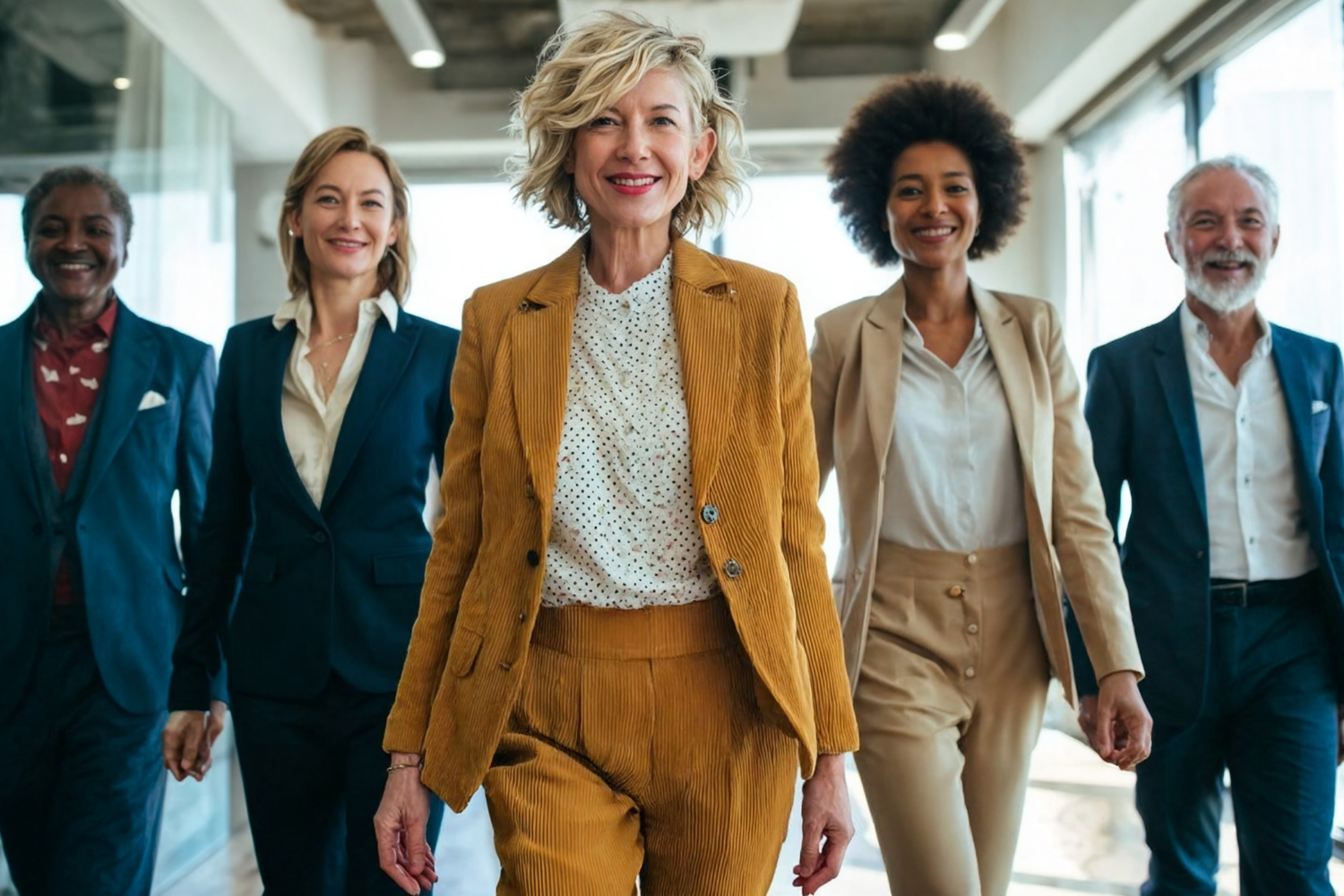 office team working together7